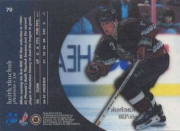 1997-98 Upper Deck Ice #70 Keith Tkachuk Back
