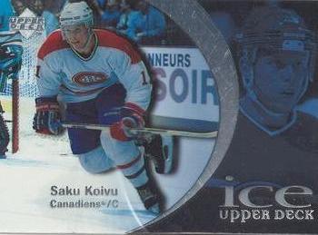 1997-98 Upper Deck Ice #78 Saku Koivu Front