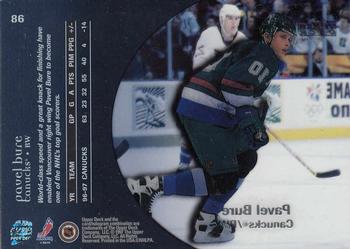 1997-98 Upper Deck Ice #86 Pavel Bure Back