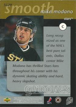 1997-98 Upper Deck - Smooth Grooves #SG29 Mike Modano Back