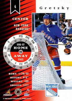 1997-98 Zenith #4 Wayne Gretzky Back