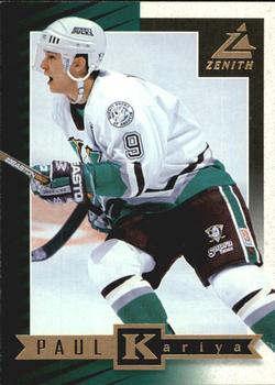 1997-98 Zenith #15 Paul Kariya Front