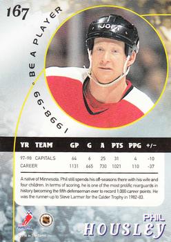 1998-99 Be a Player #167 Phil Housley Back
