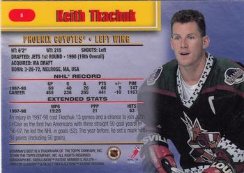 1998-99 Bowman's Best #6 Keith Tkachuk Back