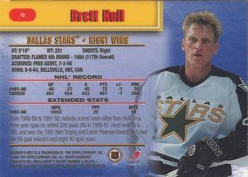 1998-99 Bowman's Best #10 Brett Hull Back