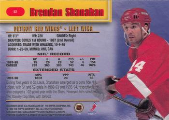 1998-99 Bowman's Best #52 Brendan Shanahan Back