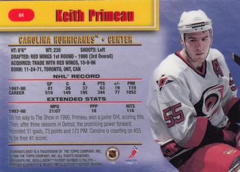 1998-99 Bowman's Best #64 Keith Primeau Back