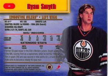 1998-99 Bowman's Best #69 Ryan Smyth Back