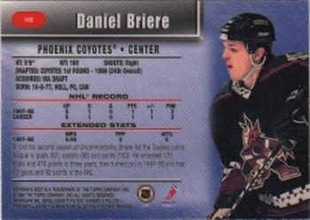 1998-99 Bowman's Best #108 Daniel Briere Back