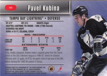 1998-99 Bowman's Best #133 Pavel Kubina Back