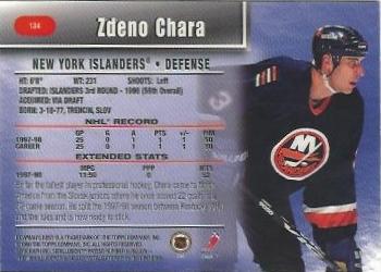 1998-99 Bowman's Best #134 Zdeno Chara Back