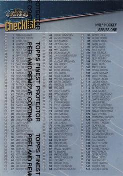 1998-99 Finest #150 Checklist Front