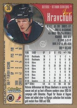 1998-99 O-Pee-Chee Chrome #36 Igor Kravchuk Back