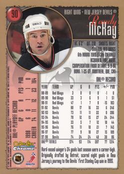 1998-99 O-Pee-Chee Chrome #90 Randy McKay Back