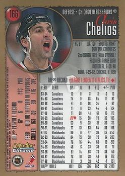 1998-99 O-Pee-Chee Chrome #166 Chris Chelios Back
