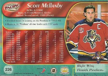1998-99 Pacific #226 Scott Mellanby Back