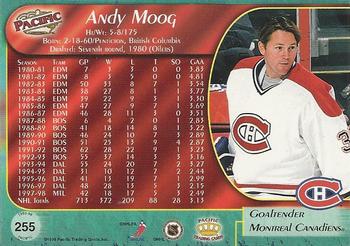 1998-99 Pacific #255 Andy Moog Back
