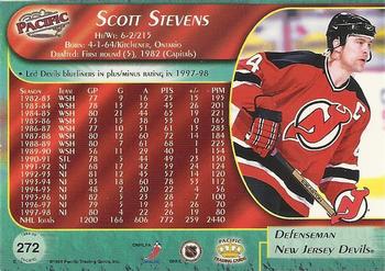 1998-99 Pacific #272 Scott Stevens Back
