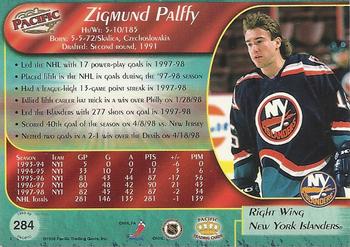 1998-99 Pacific #284 Zigmund Palffy Back
