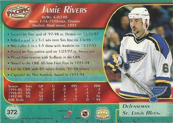 1998-99 Pacific #372 Jamie Rivers Back