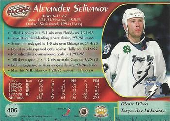 1998-99 Pacific #406 Alexander Selivanov Back