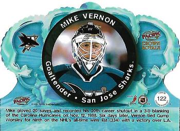 1998-99 Pacific Crown Royale #122 Mike Vernon Back