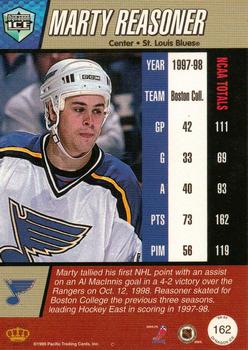 1998-99 Pacific Dynagon Ice #162 Marty Reasoner Back