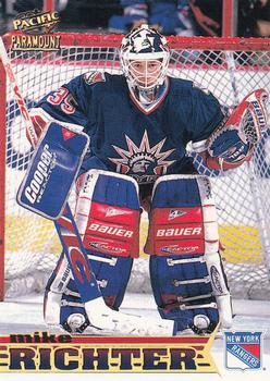 1998-99 Pacific Paramount #156 Mike Richter Front
