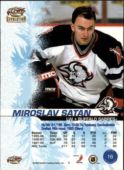 1998-99 Upper Deck Miroslav Satan Buffalo Sabres #225
