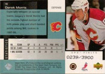 1998-99 SPx Finite #136 Derek Morris Back