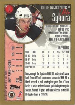 1998-99 Topps #2 Petr Sykora Back