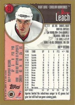 1998-99 Topps #28 Steve Leach Back