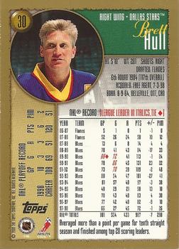 1998-99 Topps #30 Brett Hull Back