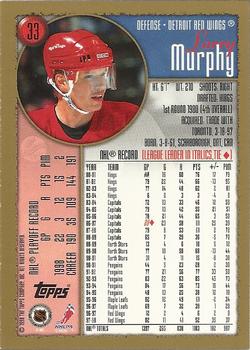 1998-99 Topps #33 Larry Murphy Back