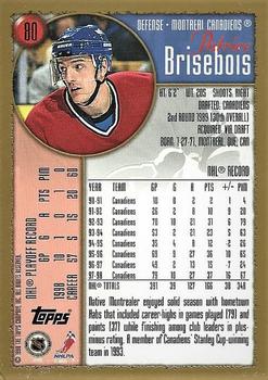 1998-99 Topps #80 Patrice Brisebois Back