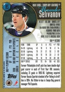 1998-99 Topps #85 Alexander Selivanov Back