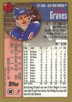 1998-99 Topps #89 Adam Graves Back