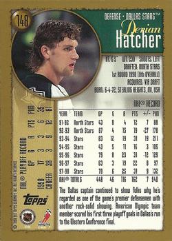 1998-99 Topps #148 Derian Hatcher Back