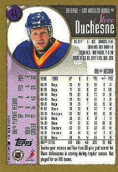 1998-99 Topps #44 Steve Duchesne Back