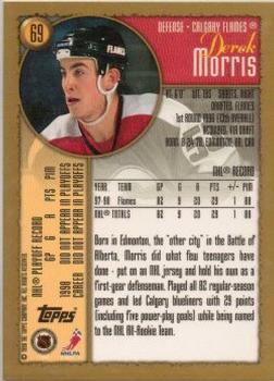 1998-99 Topps #69 Derek Morris Back