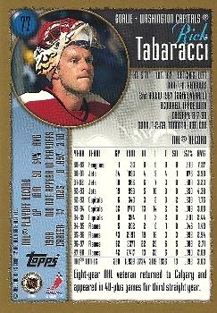 1998-99 Topps #77 Rick Tabaracci Back