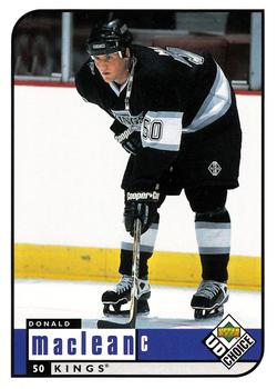 1998-99 UD Choice #102 Donald MacLean Front