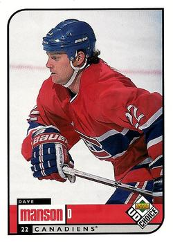1998-99 UD Choice #108 Dave Manson Front