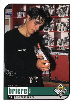 1998-99 UD Choice #163 Daniel Briere Front