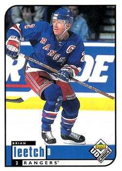 1998-99 UD Choice #129 Brian Leetch Front