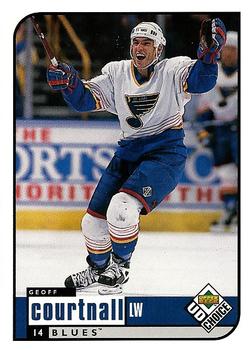 1998-99 UD Choice #190 Geoff Courtnall Front
