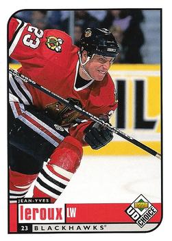 1998-99 UD Choice #52 Jean-Yves Leroux Front