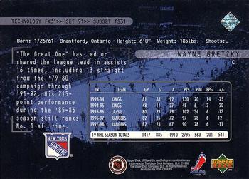 1998-99 Upper Deck UD3 #91 Wayne Gretzky Back