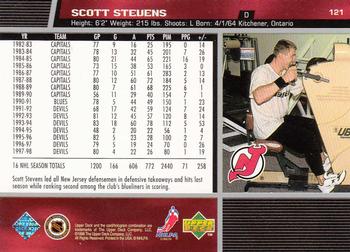1998-99 Upper Deck #121 Scott Stevens Back