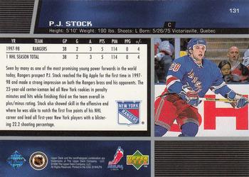 Center Ice Collectibles - PJ Stock Hockey Cards